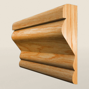 Cesar Solid Oak Dado Rail Cesar solid oak dado rail profile