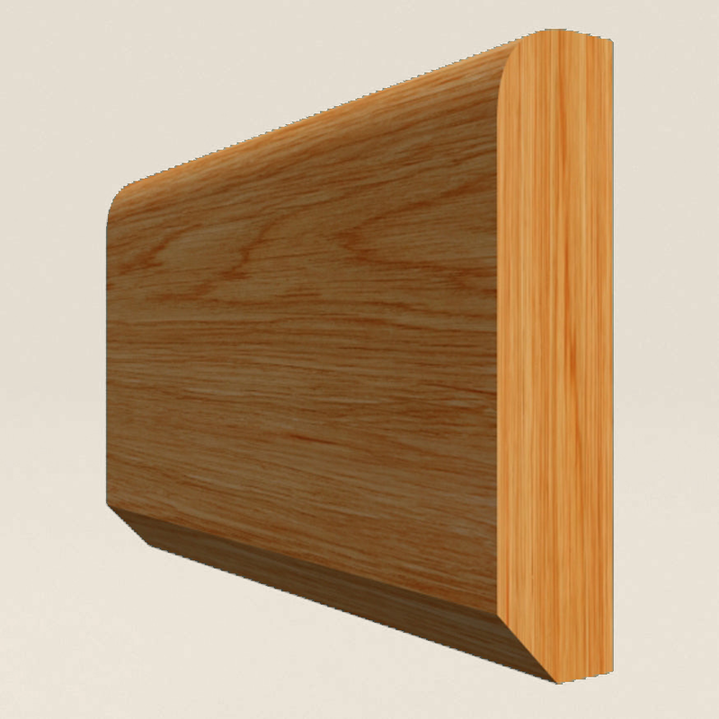 Edge Solid Oak Dado Rail Edge solid oak dado rail profile