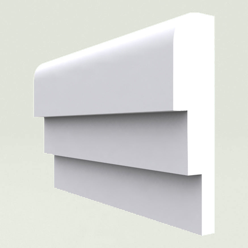 Large Stepped MDF Dado Rail Large Stepped MDF dado rail profile