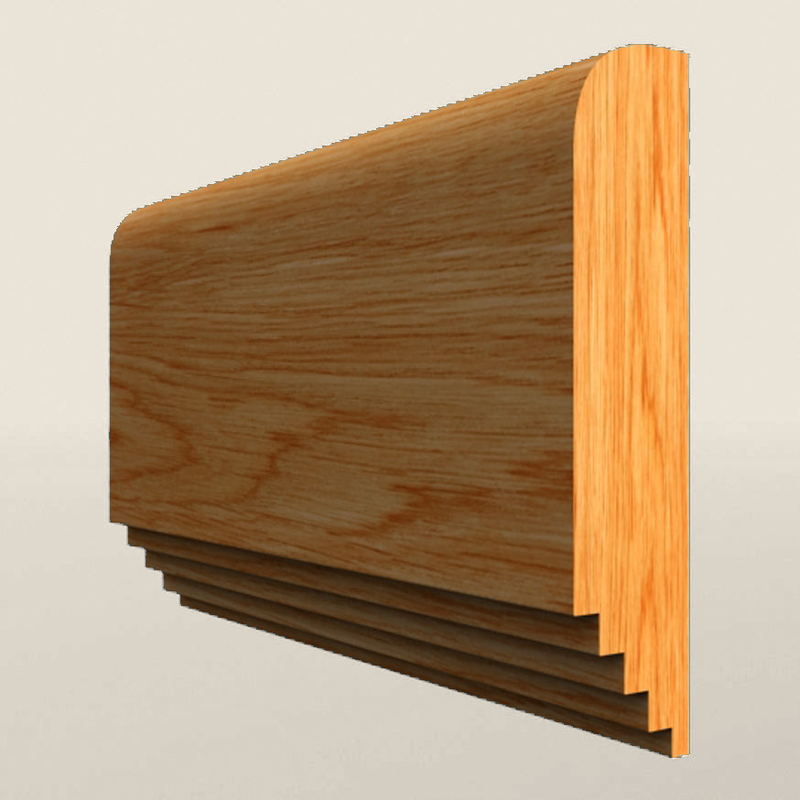 Mini Stepped Solid Oak Dado Rail Mini Stepped solid oak dado rail profile
