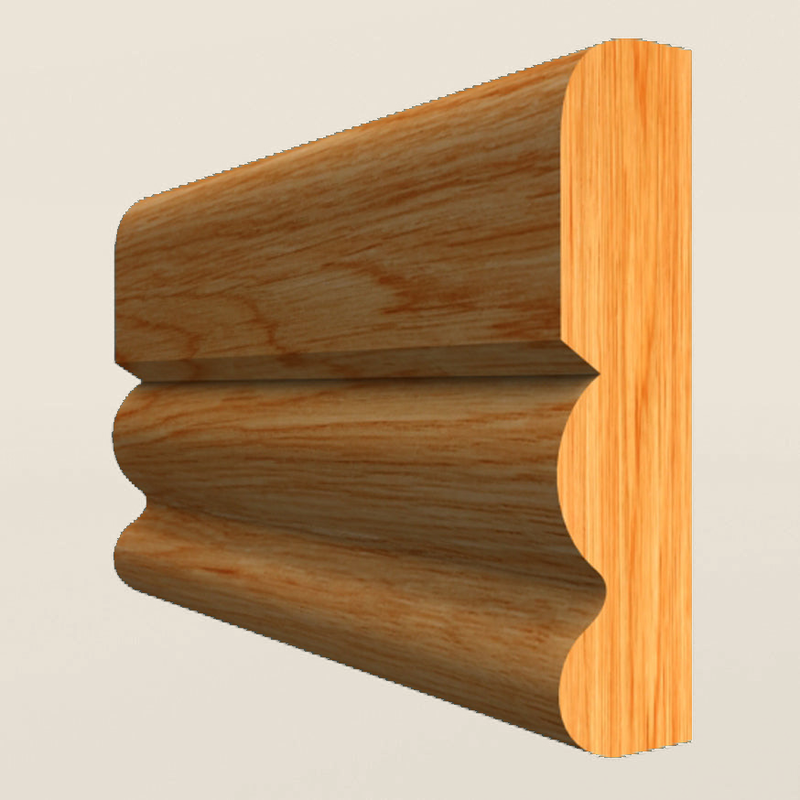 Ogee 3 Solid Oak Dado Rail Ogee 3 solid oak dado rail profile