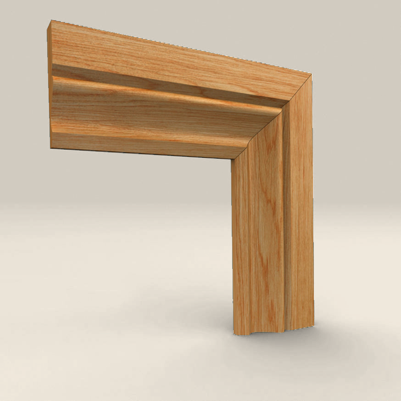 Ogee Solid Oak Architrave Ogee solid oak architrave profile