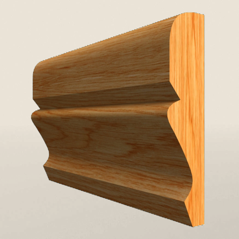Ogee Solid Oak Dado Rail Ogee solid oak dado rail profile