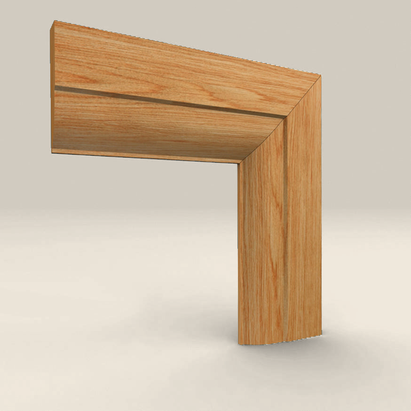 Ovolo Solid Oak Architrave Ovolo solid oak architrave profile