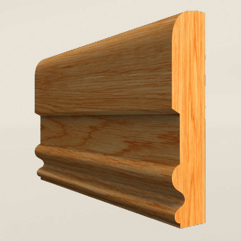 Queens Solid Oak Dado Rail Queens solid oak dado rail profile