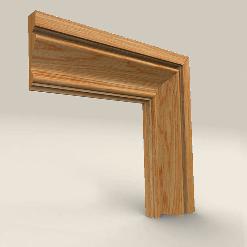 Regency A Solid Oak Architrave Regency A solid oak architrave profile