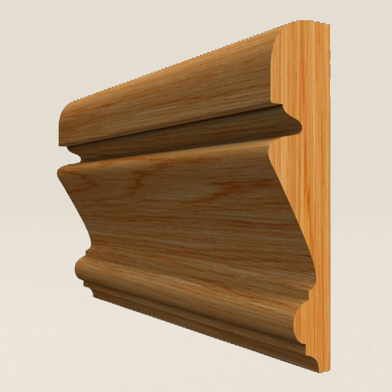 Regency A Solid Oak Dado Rail Regency A solid oak dado rail profile