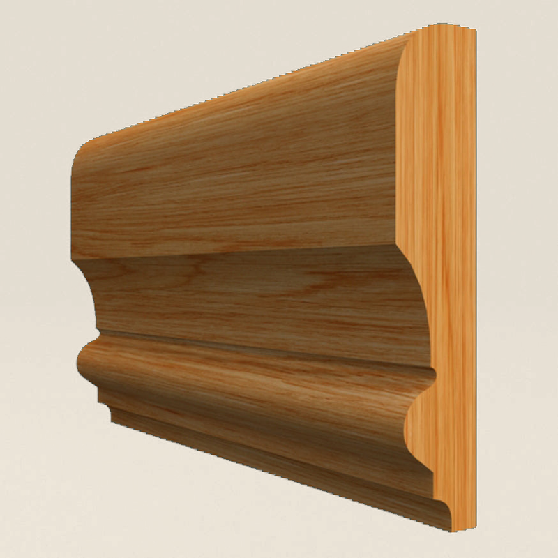 Royal B Solid Oak Dado Rail Royal B solid oak dado rail profile