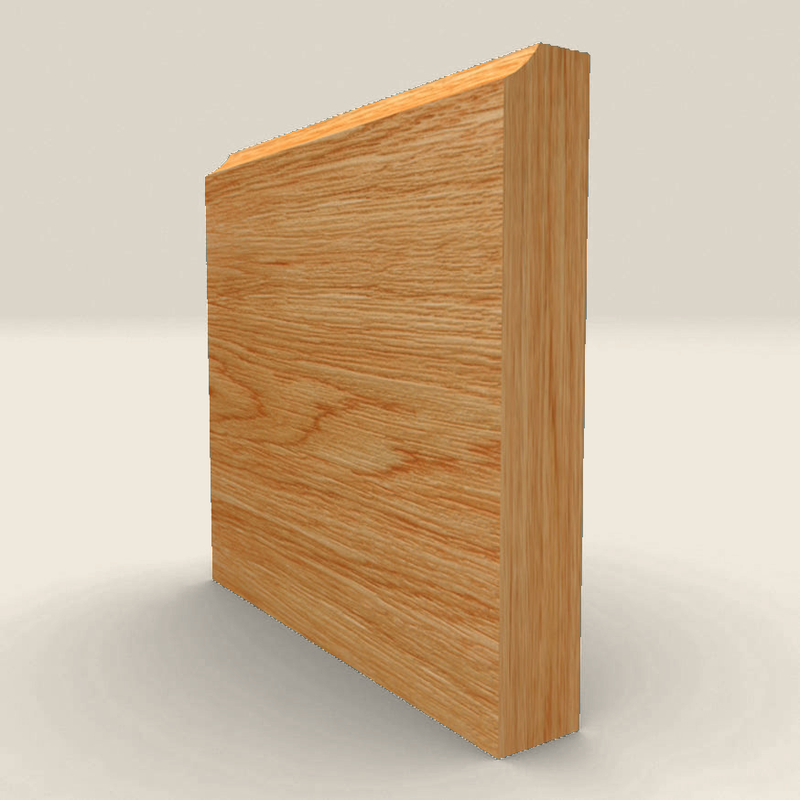 Scotia Solid Oak Skirting Board Scotia solid oak skirting board profile