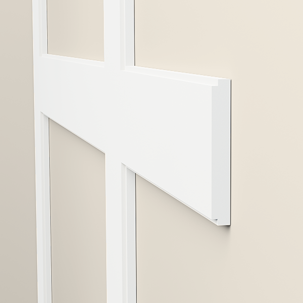 Single Step Shaker MDF Wall Panelling Single Step Shaker MDF wall panelling profile