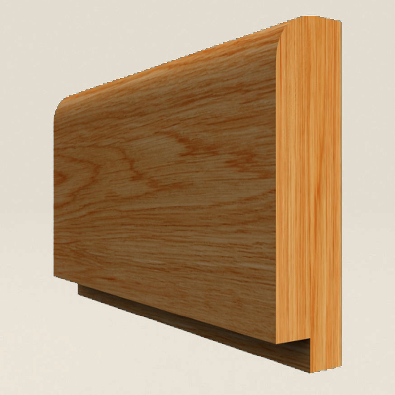 Single Step Solid Oak Dado Rail Single Step solid oak dado rail profile