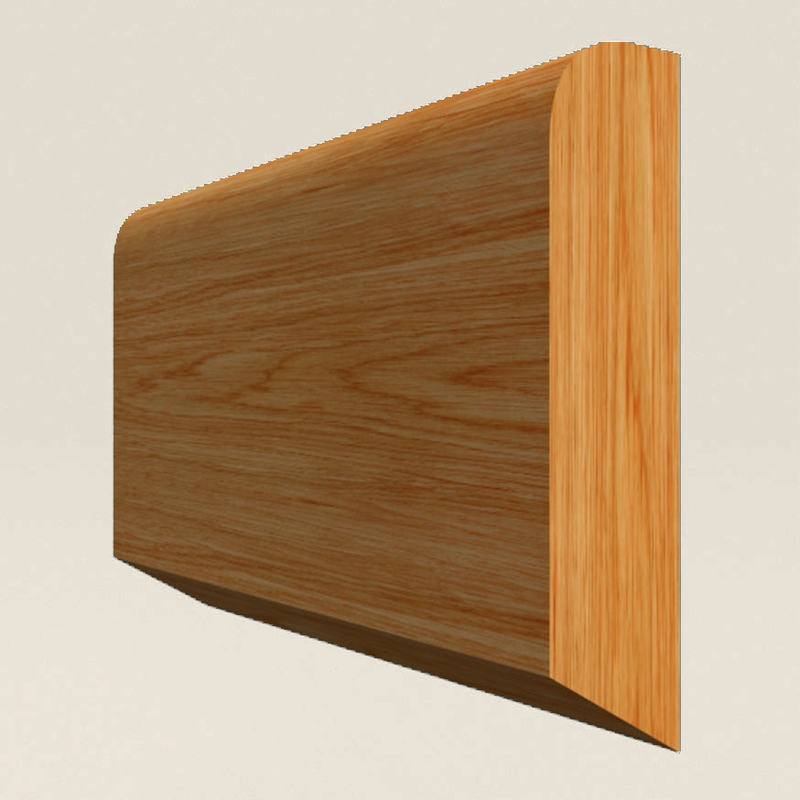 Splay Solid Oak Dado Rail Splay solid oak dado rail profile