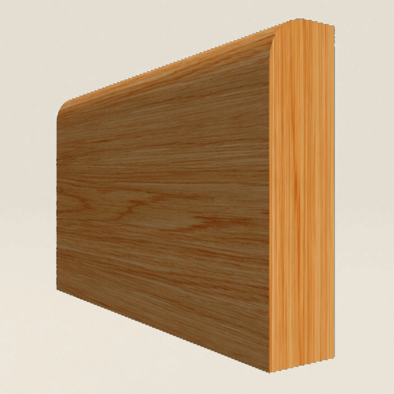 Square Edge Solid Oak Dado Rail Square Edge solid oak dado rail profile