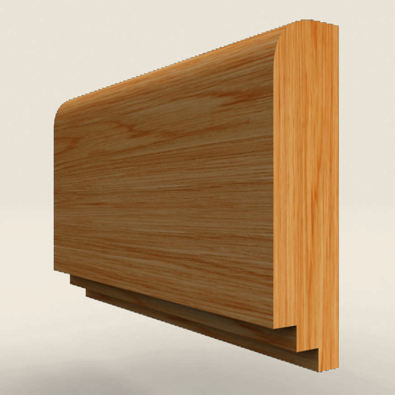 Stepped Solid Oak Dado Rail Stepped solid oak dado rail profile