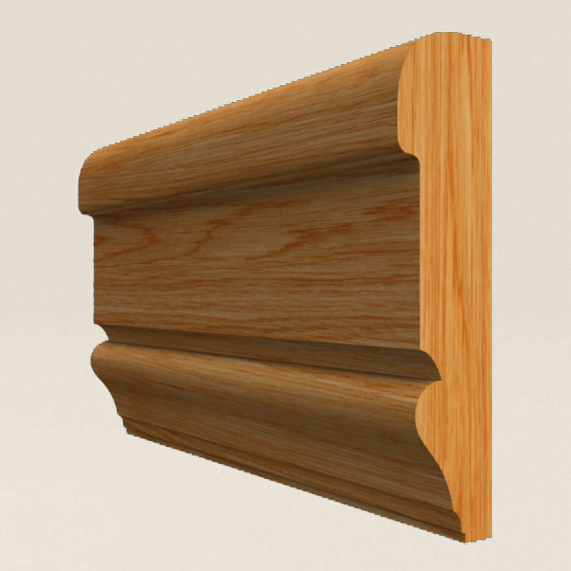 Victorian Solid Oak Dado Rail Victorian solid oak dado rail profile